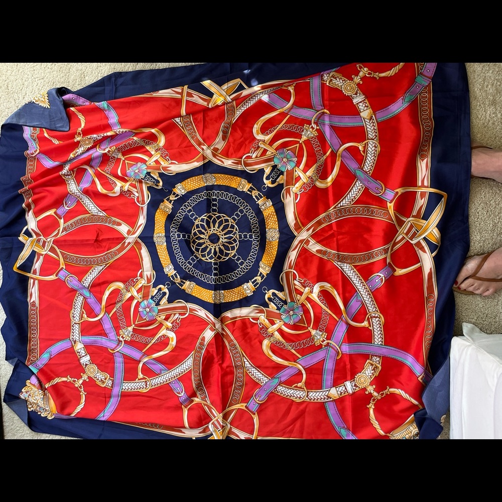 Silk scarf
